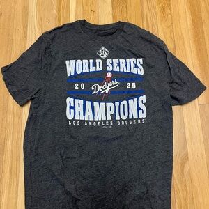 Gray World Series Champions T-Shirt